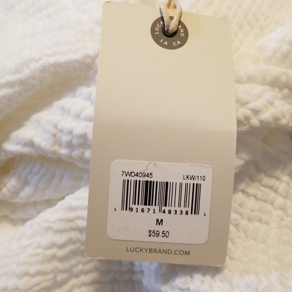 Lucky Brand | Cold shoulder top - Picture 7 of 7